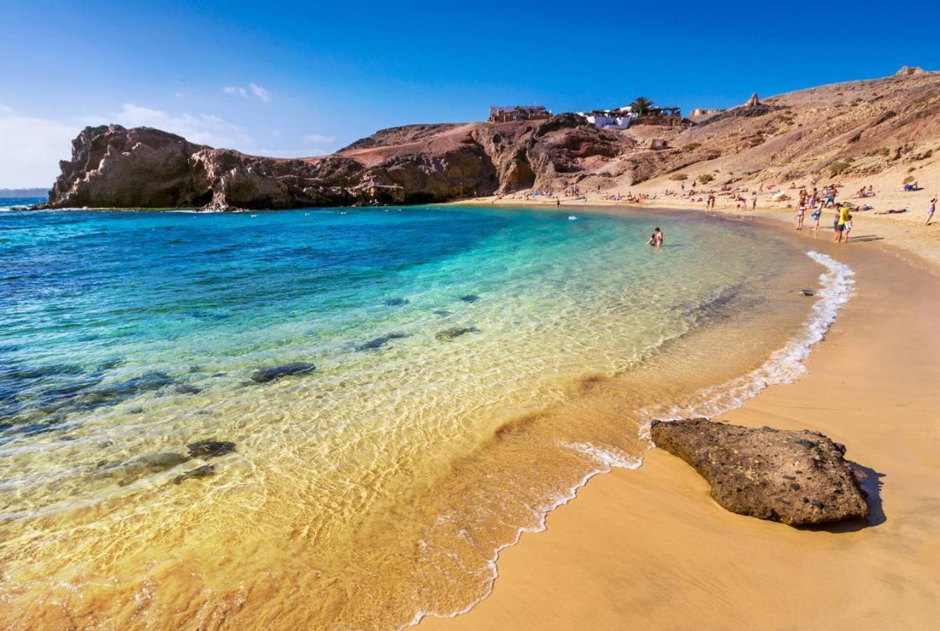 Апартаменты La Perla Ocean Lanzamar - Puerto Del Carmen Пуэрто дель Кармен Экстерьер фото